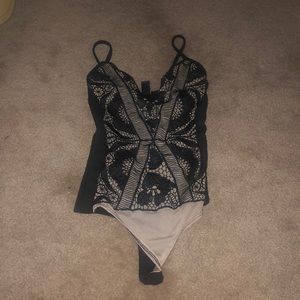 lacey bodysuit